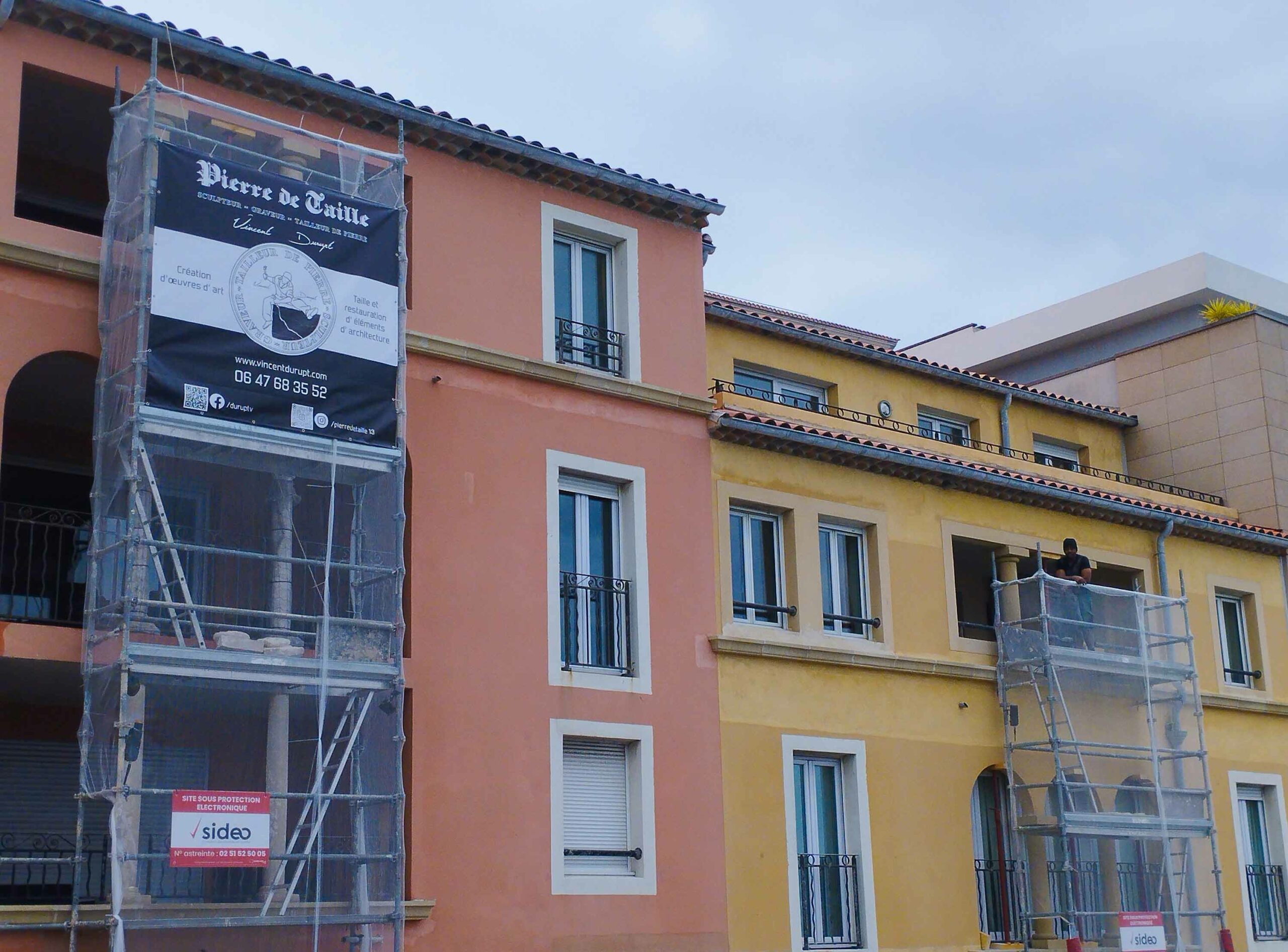 Restauration de façade Vincent Durupt Restauration de façade Vincent Durupt